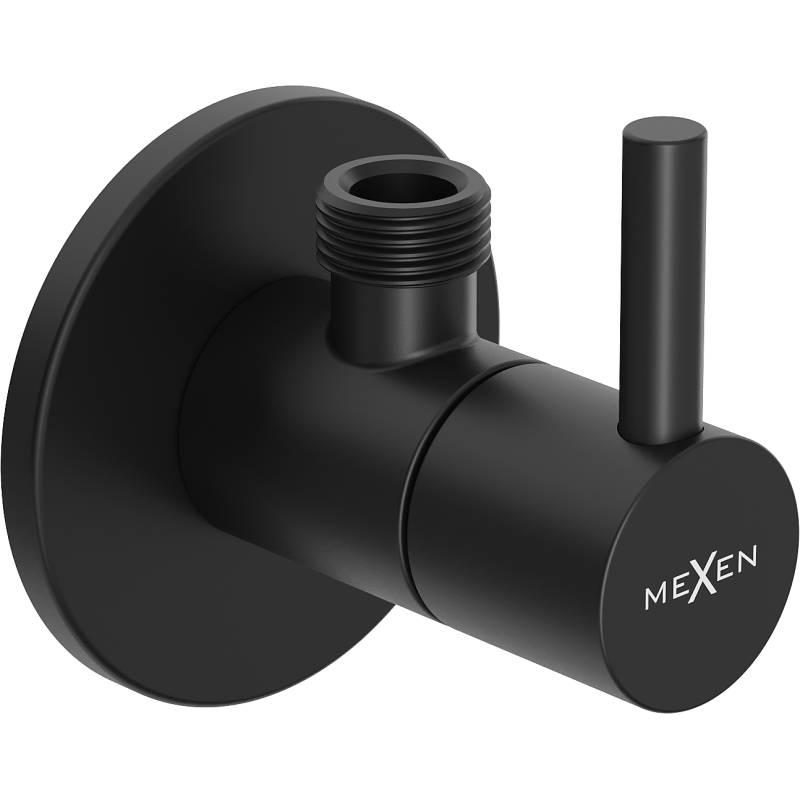 Mexen R2 Eckventil für Wasserhähne 1/2"x3/8", schwarz - 79972-70