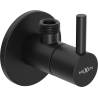 Mexen R2 Eckventil für Wasserhähne 1/2"x3/8", schwarz - 79972-70