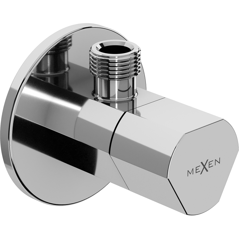 Mexen T Eckventil für Armaturen 1/2"x3/8", Chrom - 79973-00