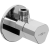 Mexen T Eckventil für Armaturen 1/2"x3/8", Chrom - 79973-00