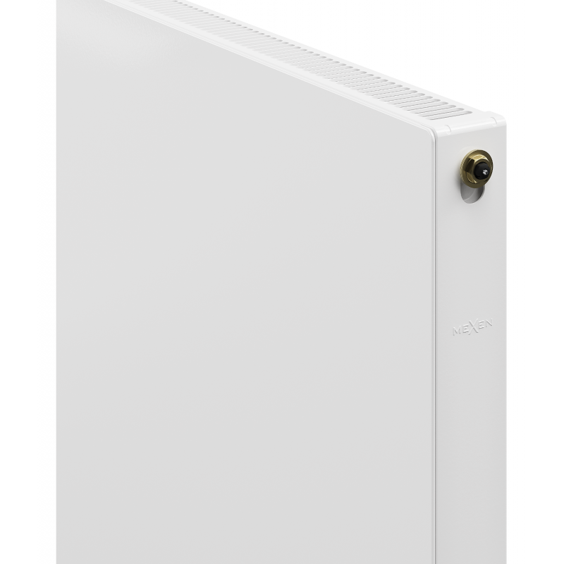 Mexen Flat CCF11 Plattenheizkörper 300 x 1100 mm, mittlerer unterer Anschluss, 500 W, weiß - W6C11F-030-110-00