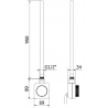 Mexen FA-FD14 elektrische Heizung 1200 W, weiß - W956-1200-20