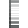 Mexen Neptun dekorativer Badezimmerheizkörper 1400 x 500 mm, 532 W, Anthrazit - W101-1400-500-00-66