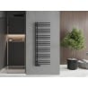 Mexen Neptun dekorativer Badezimmerheizkörper 1400 x 500 mm, 532 W, Anthrazit - W101-1400-500-00-66
