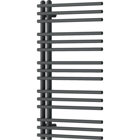 Mexen Neptun dekorativer Badezimmerheizkörper 900 x 500 mm, 369 W, anthrazit - W101-0900-500-00-66