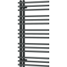 Mexen Neptun dekorativer Badezimmerheizkörper 900 x 500 mm, 369 W, anthrazit - W101-0900-500-00-66