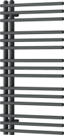 Mexen Neptun dekorativer Badezimmerheizkörper 900 x 500 mm, 369 W, anthrazit - W101-0900-500-00-66