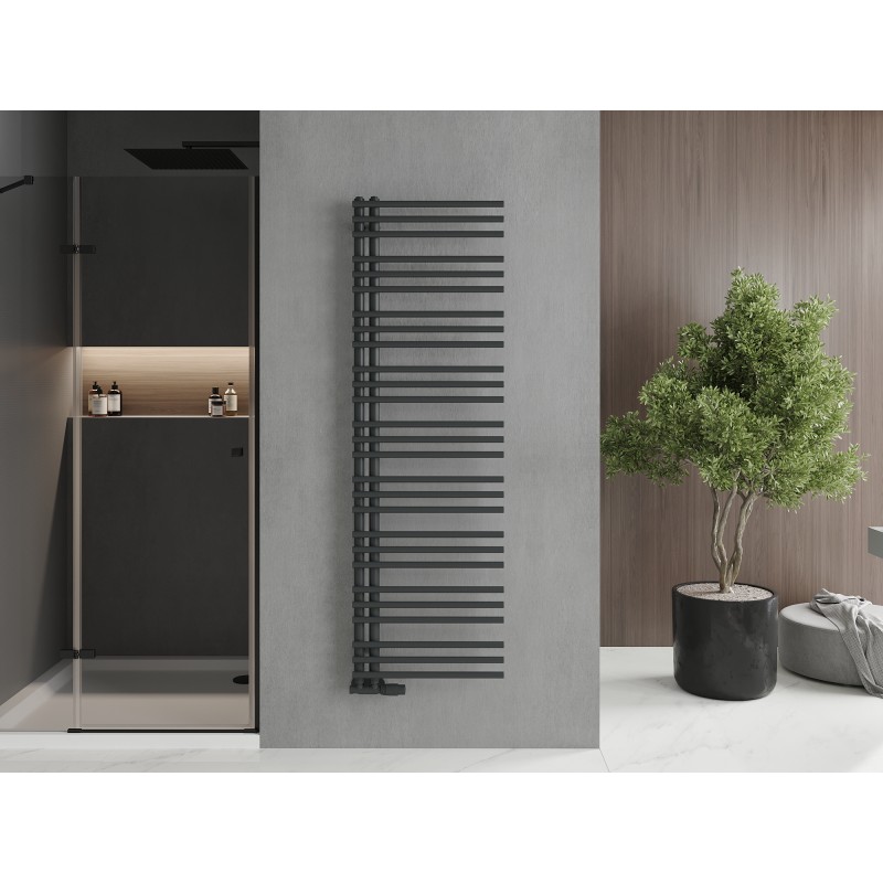 Mexen Neptun dekorativer Badheizkörper 1600 x 500 mm, 662 W, Anthrazit - W101-1600-500-00-66
