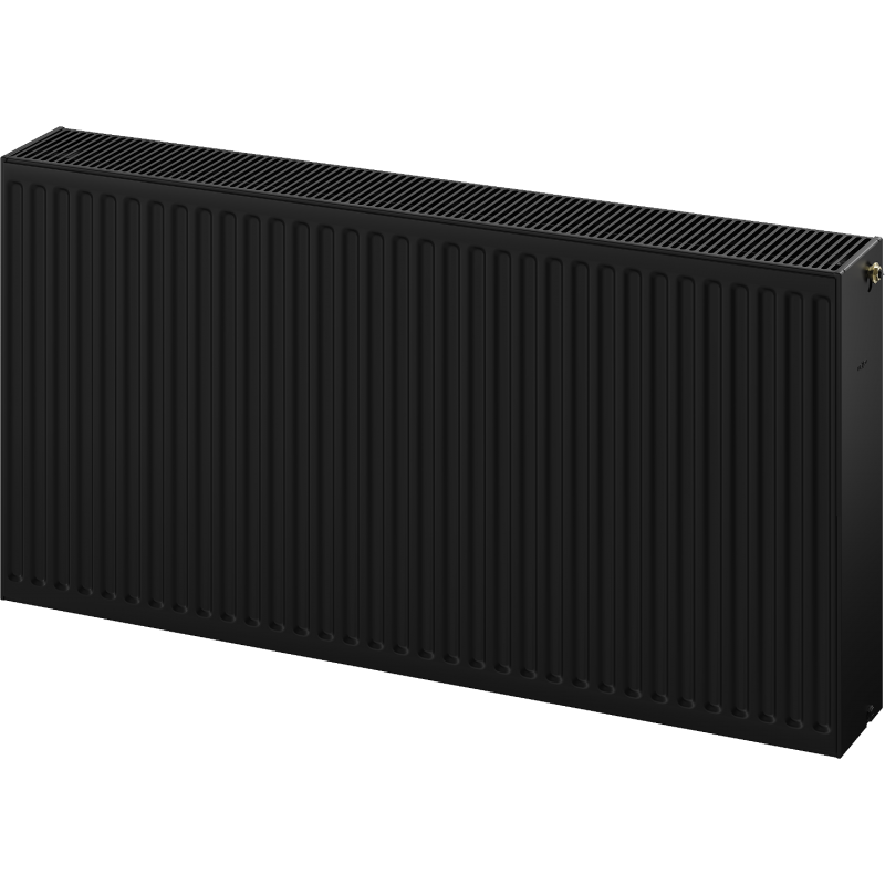Mexen CV33 Plattenheizkörper 600 x 1100 mm, unterer Anschluss, 2568 W, schwarz - W633-060-110-70