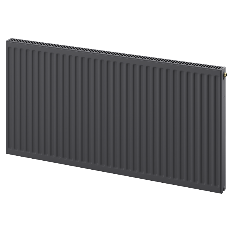 Mexen CC11 Plattenheizkörper 400 x 1400 mm, mittlerer unterer Anschluss, 907 W, Anthrazit - W6C11-040-140-66