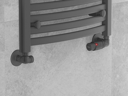 Mexen Heizkörperventile axial, anthrazit - W903-000-66