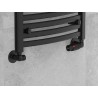 Mexen Uni-Term schwarze, axiale Heizkörperventile - W903-000-70