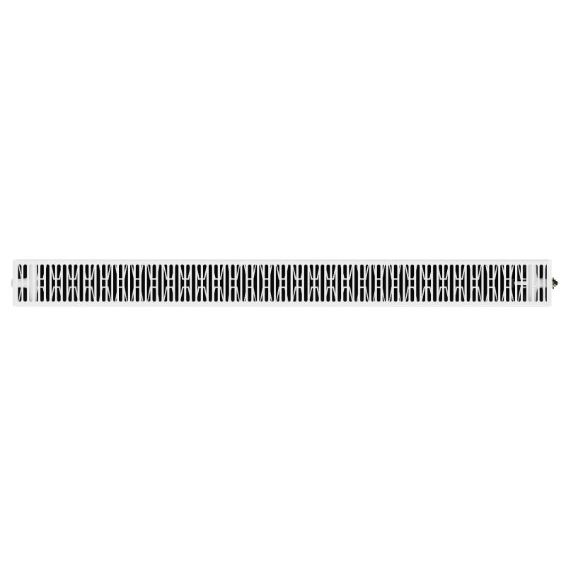 Mexen Flat CCF22 Plattenheizkörper 300 x 1800 mm, mittlerer unterer Anschluss, 1621 W, weiß - W6C22F-030-180-00