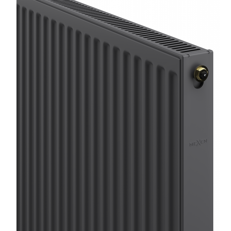 Mexen CC11 Plattenheizkörper 900 x 1600 mm, mittlerer unterer Anschluss, 2037 W, Anthrazit - W6C11-090-160-66