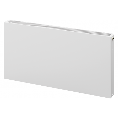 Mexen Flat CCF22 Plattenheizkörper 900 x 1100 mm, mittlerer unterer Anschluss, 2419 W, Weiß - W6C22F-090-110-00