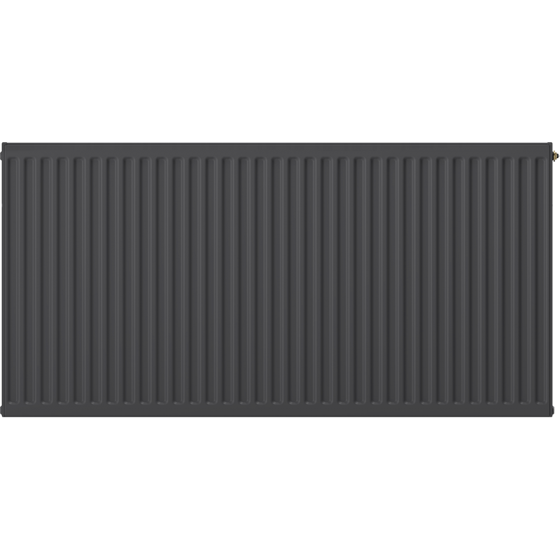 Mexen CC21 Plattenheizkörper 300 x 1000 mm, mittiger unterer Anschluss, 736 W, Anthrazit - W6C21-030-100-66