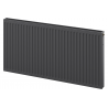 Mexen CC21 Plattenheizkörper 300 x 1100 mm, mittiger unterer Anschluss, 810 W, Anthrazit - W6C21-030-110-66
