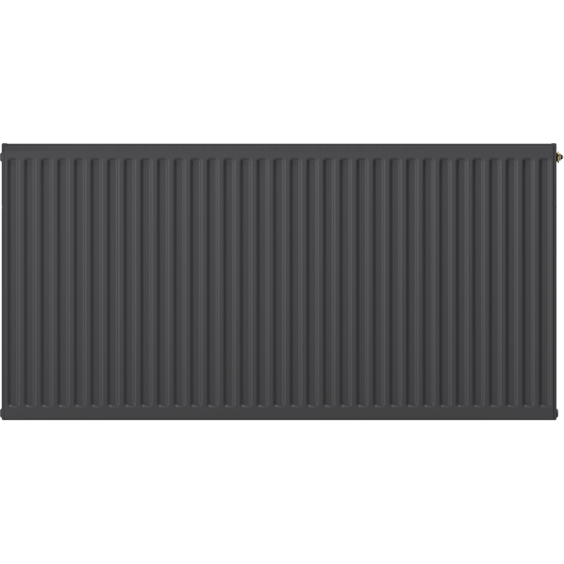 Mexen CC21 Plattenheizkörper 400 x 2600 mm, mittlerer unterer Anschluss, 2409 W, Anthrazit - W6C21-040-260-66