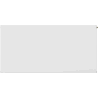 Mexen Flat CCF33 Plattenheizkörper 300 x 1300 mm, mittlerer Unteranschluss, 1612 W, weiß - W6C33F-030-130-00