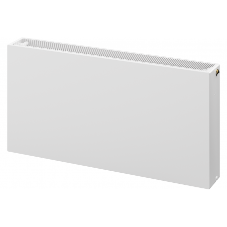 Mexen Flat CCF33 Plattenheizkörper 300 x 1400 mm, mittiger unterer Anschluss, 1736 W, weiß - W6C33F-030-140-00