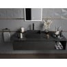 Mexen Goya Aufsatzwaschbecken 40 x 32 cm, schwarz matt - 22184085