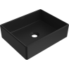 Mexen Goya Aufsatzwaschbecken 40 x 32 cm, schwarz matt - 22184085