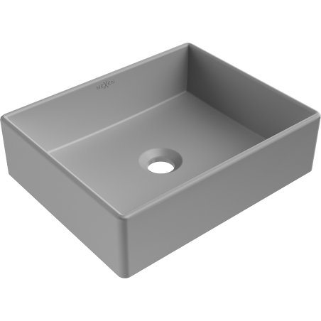 Mexen Goya Aufsatzwaschbecken 40 x 32 cm, hellgrau matt - 22184061
