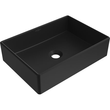 Mexen Goya Aufsatzwaschbecken 45 x 32 cm, schwarz matt - 22184585