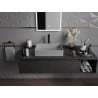 Mexen Goya Aufsatzwaschbecken 51 x 37 cm, hellgrau matt - 22185061