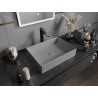 Mexen Goya Aufsatzwaschbecken 51 x 37 cm, hellgrau matt - 22185061