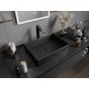 Mexen Goya Aufsatzwaschbecken 51 x 37 cm, schwarz matt - 22185085