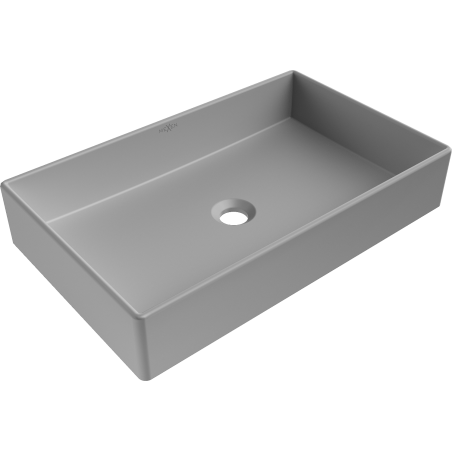 Mexen Goya Aufsatzwaschbecken 60 x 37 cm, hellgrau matt- 22186061