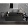 Mexen Goya Aufsatzwaschbecken 60 x 37 cm, schwarz matt- 22186085