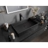 Mexen Goya Aufsatzwaschbecken 60 x 37 cm, schwarz matt- 22186085