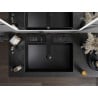 Mexen Goya Aufsatzwaschbecken 60 x 37 cm, schwarz matt- 22186085