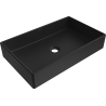 Mexen Goya Aufsatzwaschbecken 60 x 37 cm, schwarz matt- 22186085