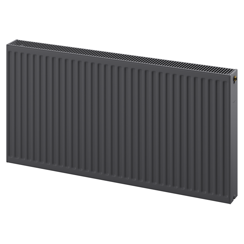 Mexen CC22 Plattenheizkörper 400 x 400 mm, unterer Mittelanschluss, 474 W, anthrazit - W6C22-040-040-66