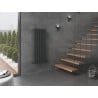 Mexen Boston Dekorativer Heizkörper 1200 x 452 mm, 611 W, Anthrazit - W213-1200-452-00-66