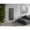 Mexen Boston Dekorativer Heizkörper 1200 x 452 mm, 611 W, Anthrazit - W213-1200-452-00-66