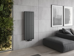 Mexen Boston Design-Heizkörper 1200 x 452 mm, 611 W, Anthrazit - W213-1200-452-00-66