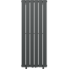 Mexen Boston Dekorativer Heizkörper 1200 x 452 mm, 611 W, Anthrazit - W213-1200-452-00-66