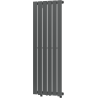 Mexen Boston Dekorativer Heizkörper 1200 x 452 mm, 611 W, Anthrazit - W213-1200-452-00-66