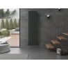 Mexen Boston dekorativer Heizkörper 1800 x 452 mm, 888 W, anthrazit - W213-1800-452-00-66