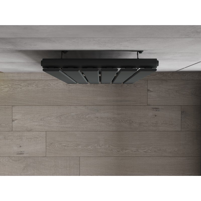 Mexen Boston dekorativer Heizkörper 1800 x 452 mm, 888 W, anthrazit - W213-1800-452-00-66
