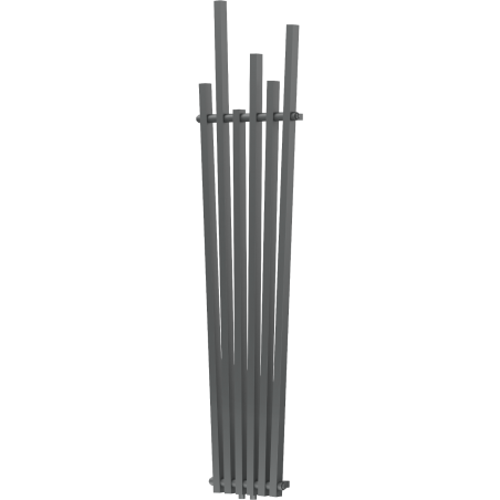 Mexen Omaha dekorativer Heizkörper 1800 x 420 mm, 655 W, Anthrazit - W208-1800-420-00-66
