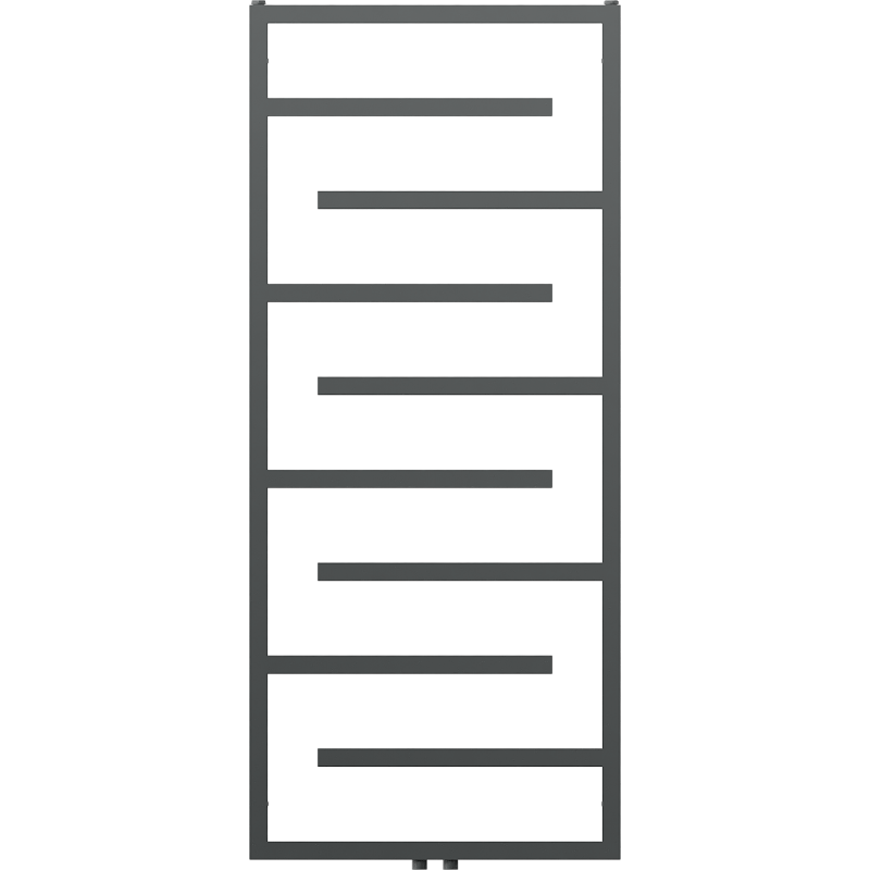 Mexen Orlando dekorativer Heizkörper 1380 x 600 mm, 445 W, Anthrazit - W207-1380-600-00-66