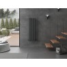 Mexen Oregon Dekorativer Heizkörper 1200 x 360 mm, 417 W, Anthrazit - W202-1200-350-00-66