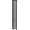Mexen Oregon dekorativer Heizkörper 1800 x 360 mm, 604 W, anthrazit - W202-1800-350-00-66
