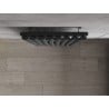 Mexen Oregon Dekorationsheizkörper 1800 x 480 mm, 805 W, Anthrazit - W202-1800-490-00-66