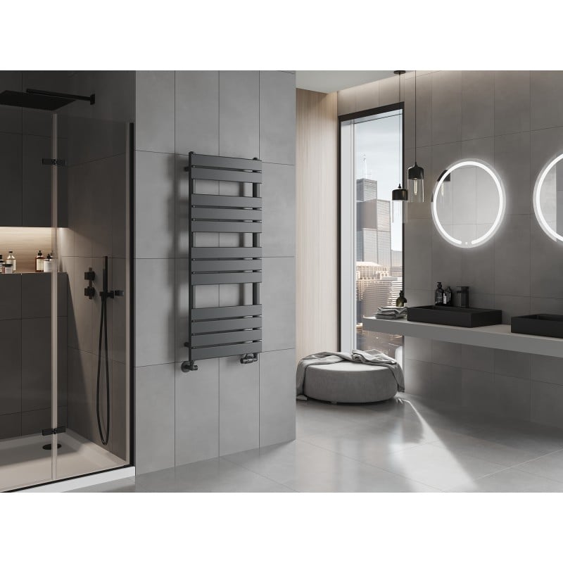 Mexen Ceres Badezimmerheizkörper 1200 x 500 mm, 610 W, Anthrazit - W111-1200-500-00-66